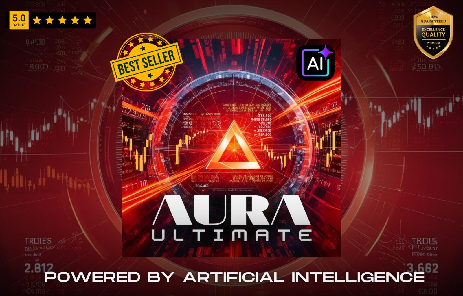 Aura Ultimate EA MT5 | AI Forex Trading Robot for XAUUSD (Digital Download)