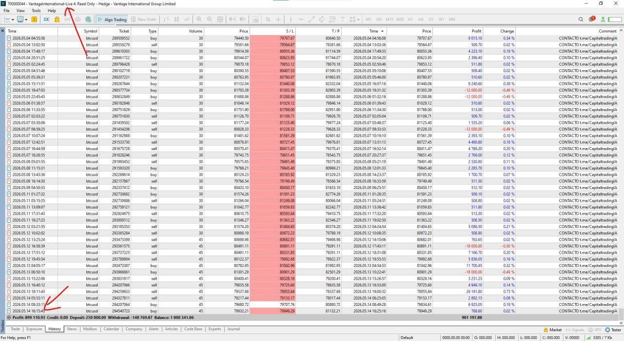 CapitalX MT5 EA | Automated Forex Trading Robot for MetaTrader 5 | Smart Forex Expert Advisor